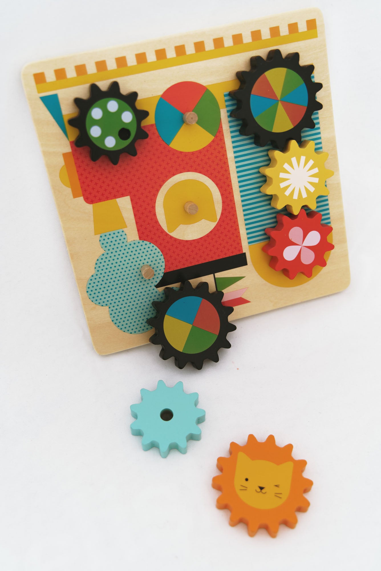 Busy Trains Wooden Twist Puzzle
