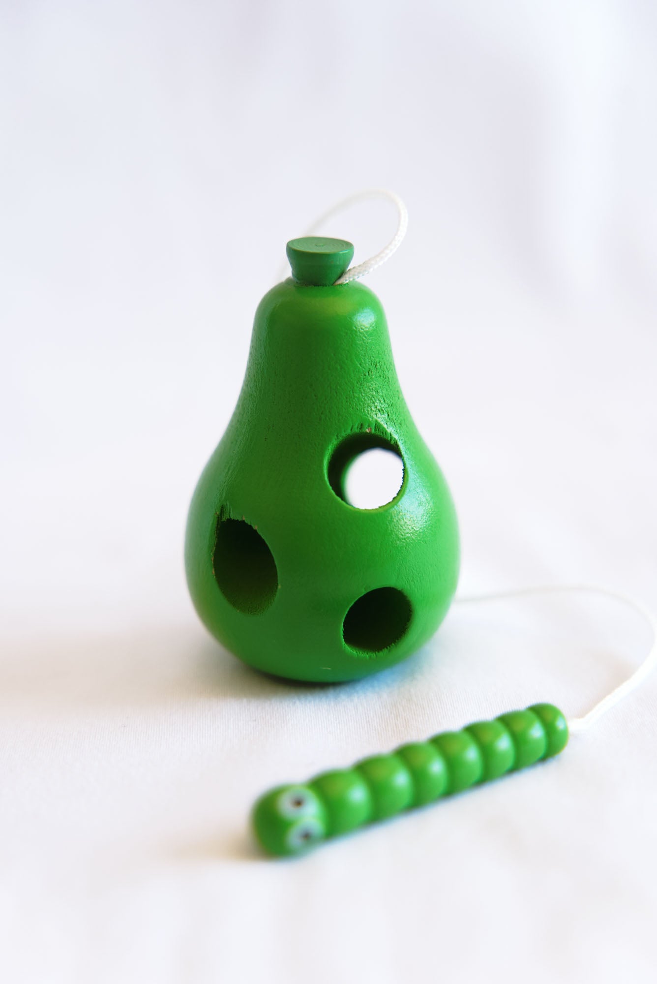 3 Piece Wooden Fruit Threader