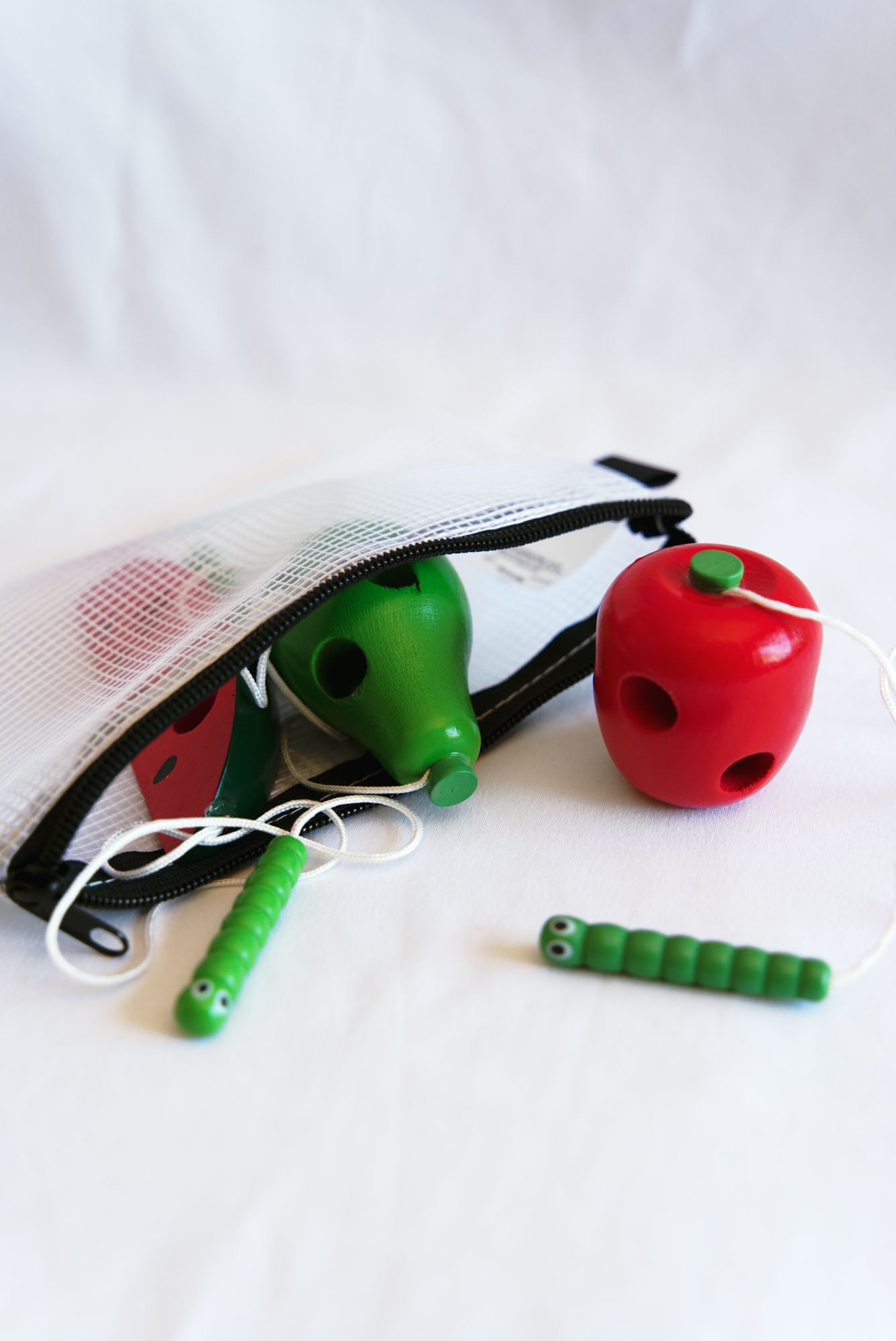 3 Piece Wooden Fruit Threader