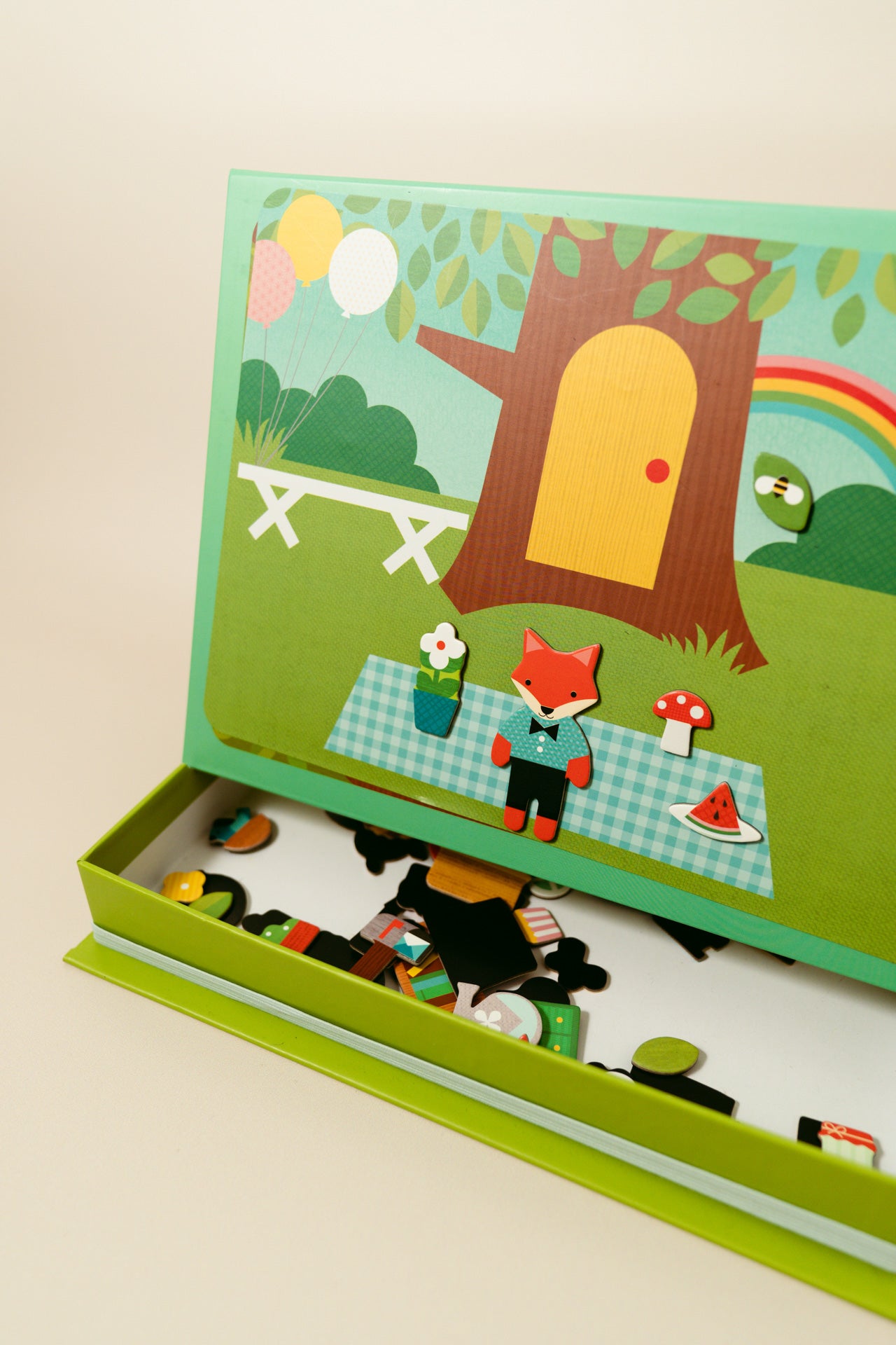 Petit Collage - Magnetic Play Scene