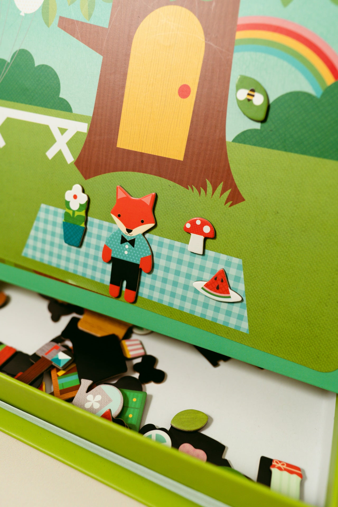 Petit Collage - Magnetic Play Scene